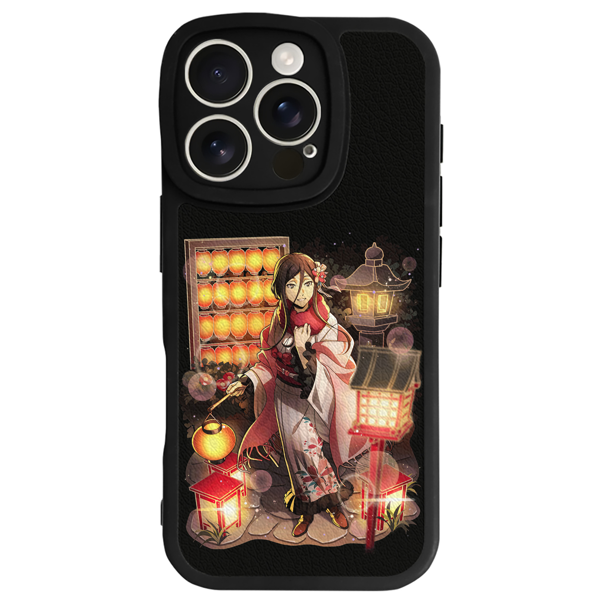 （画像用） 文豪ストレイドッグス Bungo Stray Dogs 【iPhone 16シリーズ対応】シリコンスマホケース（レザー調） 材質：シリコン